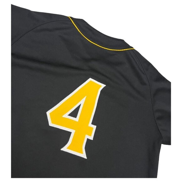 Latin Academy Pirates Black & Yellow Baseball Jersey - Medium - Picture 5 of 5